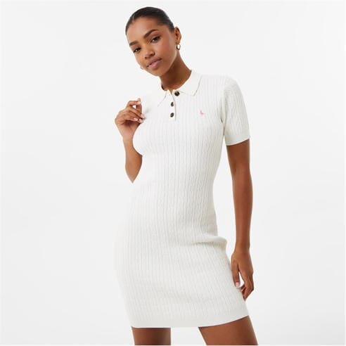 Jack Wills - Polo Cable Knitted Mini Dress