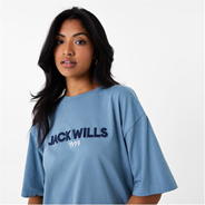 Teal - Jack Wills - Applique T-Shirt