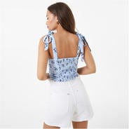 Blue Print - Jack Wills - Tie Shoulder Crop Top