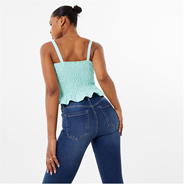 Mint - Jack Wills - Shirred Cami Top