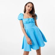 Blue - Jack Wills - Tie Back Mini Dress