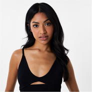 Black - Jack Wills - Knitted Cut Out Cami