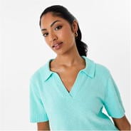 Mint Green - Jack Wills - Boucle Polo Top