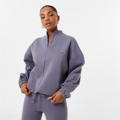 Jack Wills - Zip Through Funnel Sweat