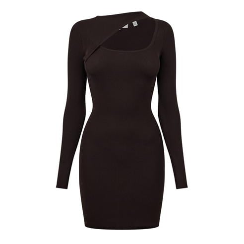 Jack Wills - Cut Out Ribbed Mini Dress