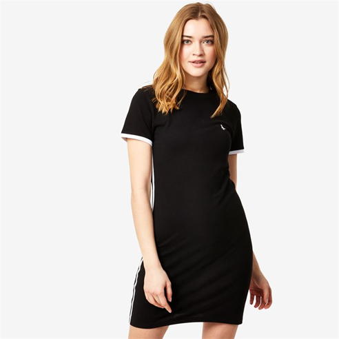 Jack Wills - Goodrington Side Stripe Ringer Mini Dress