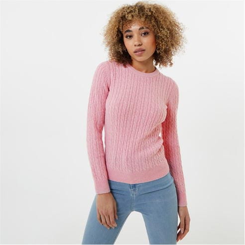 Jack Wills - Tinsbury Merino Wool Blend Cable Knitted Jumper