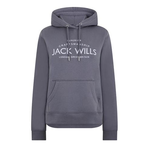 Jack Wills - Hunston Graphic Logo Hoodie