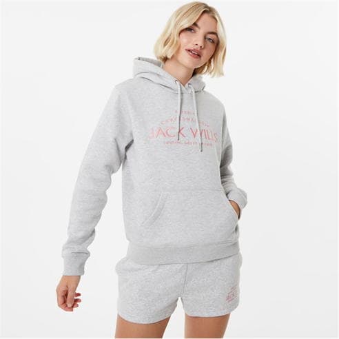 Jack Wills - Hunston Graphic Logo Hoodie