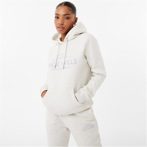 Jack Wills - Hunston Graphic Logo Hoodie