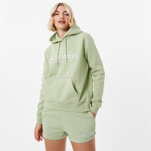 Jack Wills - Hunston Graphic Logo Hoodie