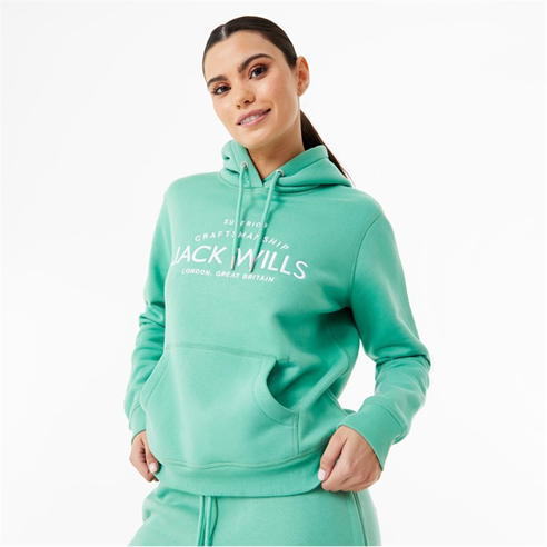 Jack Wills - Hunston Graphic Logo Hoodie