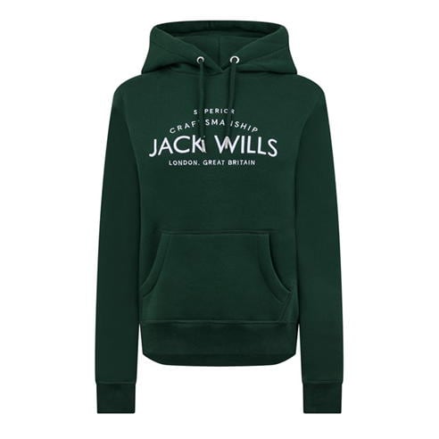 Jack Wills - Hunston Graphic Logo Hoodie