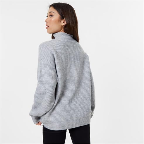 Jack Wills - High Neck Zip Knitted Jumper