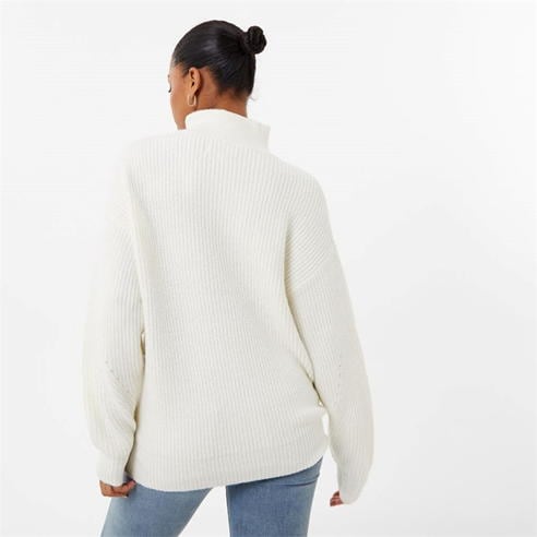 Jack Wills - High Neck Zip Knitted Jumper