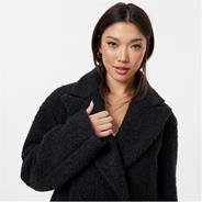 Charcoal - Jack Wills - Boucle Tailored Coat