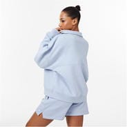 Soft Blue - Jack Wills - Astbury quarter Zip Sweatshirt