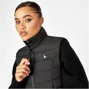 Black - Jack Wills - Badwell Lightweight Puffer Gilet