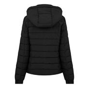 Black - Jack Wills - Luna Hooded Puffer Jacket