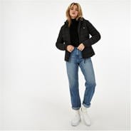 Black - Jack Wills - Luna Hooded Puffer Jacket