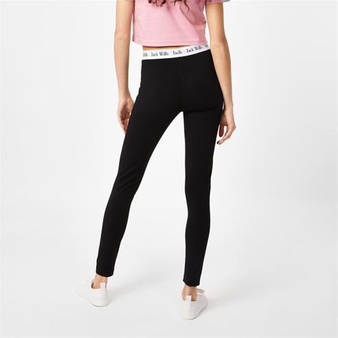 Jack Wills - Logo Waistband Leggings