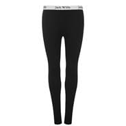 Black/White - Jack Wills - Logo Waistband Leggings