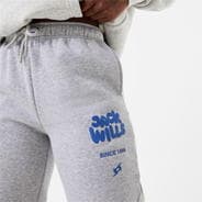 Grey Marl - Jack Wills - Contrast Joggers