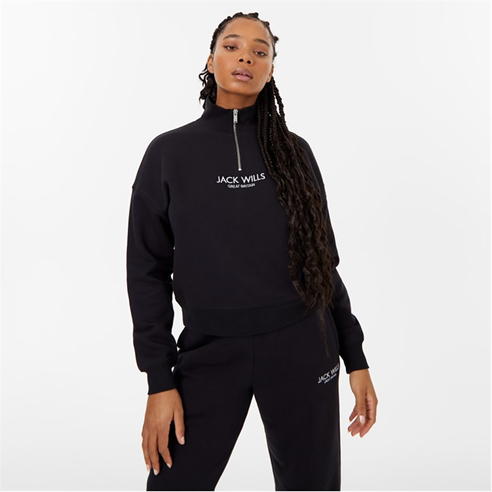 Jack Wills - Honeylane Half Zip Sweatshirt