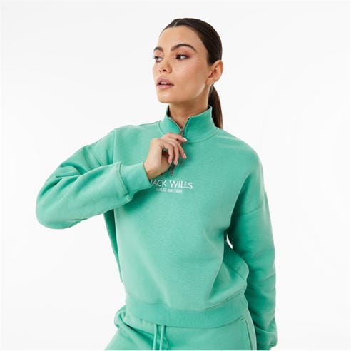 Jack Wills - Honeylane Half Zip Sweatshirt