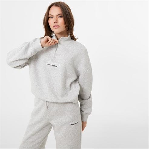 Jack Wills - Honeylane Half Zip Sweatshirt