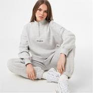 Grey Marl - Jack Wills - Honeylane Half Zip Sweatshirt