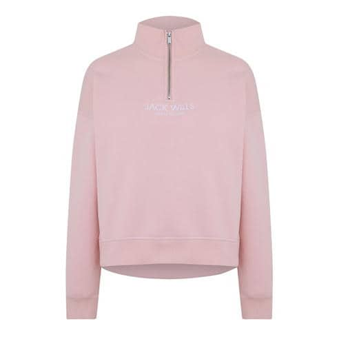 Jack Wills - Honeylane Half Zip Sweatshirt