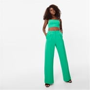 Green - Jack Wills - High Waisted Trousers