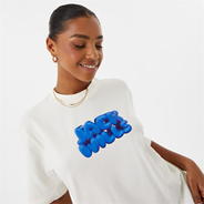 White - Jack Wills - Bubble Graphic Tee