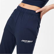 Navy - Jack Wills - Interlock Joggers