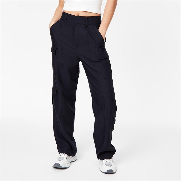 Wide Leg Cargo Pants