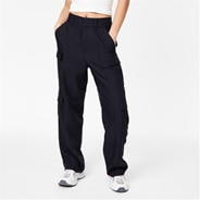 Black - Jack Wills - Wide Leg Cargo Pants