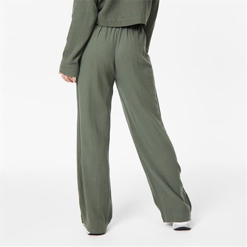 Jack Wills - Linen Blend Wide Leg Trousers