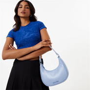 Baby Blue - Jack Wills - Small Half Moon Shoulder Bag