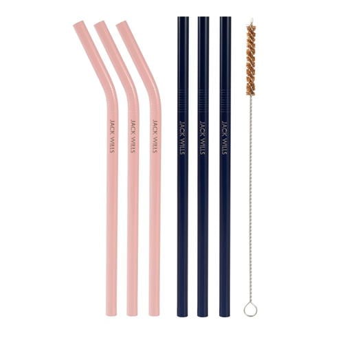 Jack Wills - Wills Eco-Friendly Reusable Stainless Steel Straws