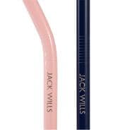 Pink/Navy - Jack Wills - Wills Eco-Friendly Reusable Stainless Steel Straws