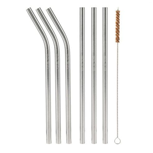 Jack Wills - Wills Eco-Friendly Reusable Stainless Steel Straws