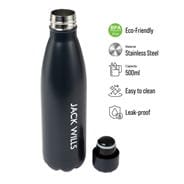 Navy - Jack Wills - Wills Stainless Steel Insulated Water Bottle