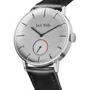 Silver and Black - Jack Wills - Wills Batson II Watch JW002SLBK