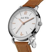 Silver and Brown - Jack Wills - Jack Wills Robinson Watch