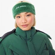 Forest Green - Jack Wills - Ski Fluffy Headband