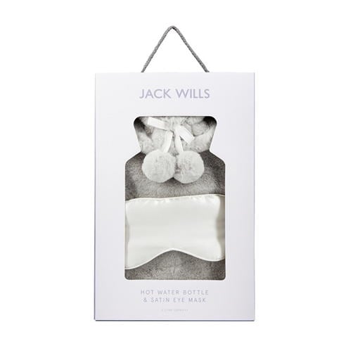 Jack Wills - Hot Water Bottle & Eye Mask Set