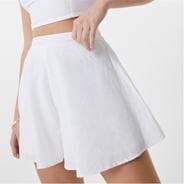 White - Jack Wills - Flippy Linen Shorts