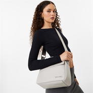 Soft Grey - Jack Wills - Front Flap Bag