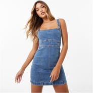 Mid Blue - Jack Wills - Denim Mini Dress